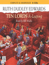 Ten Lords A-leaping (MP3): Robert Amiss Series, Book 6